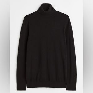 Black Turtleneck Sweater Men’s